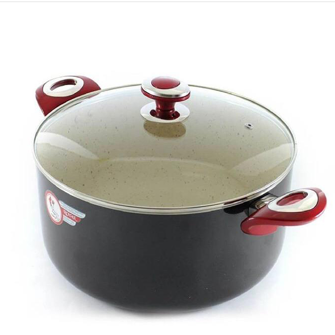 قابلمه درب پیرکس گرانیت رویال سایز 34