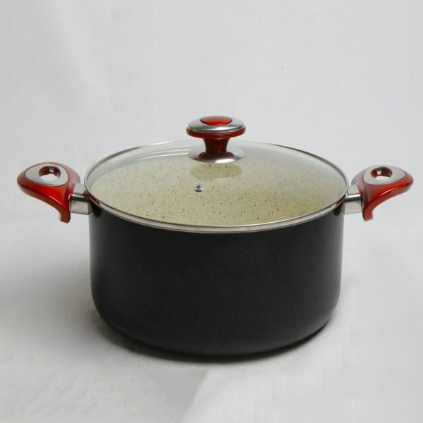 قابلمه درب پیرکس گرانیت رویال سایز 30