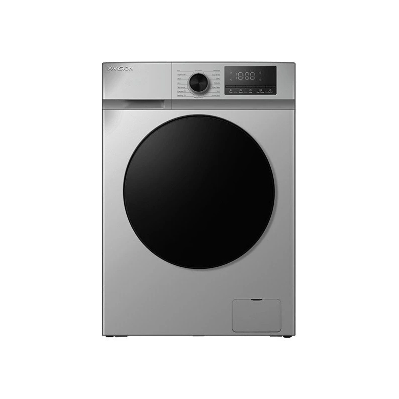 ماشین لباسشویی ایکس ویژن 8 کیلوگرمی سیلور مدل TF84-ASBL