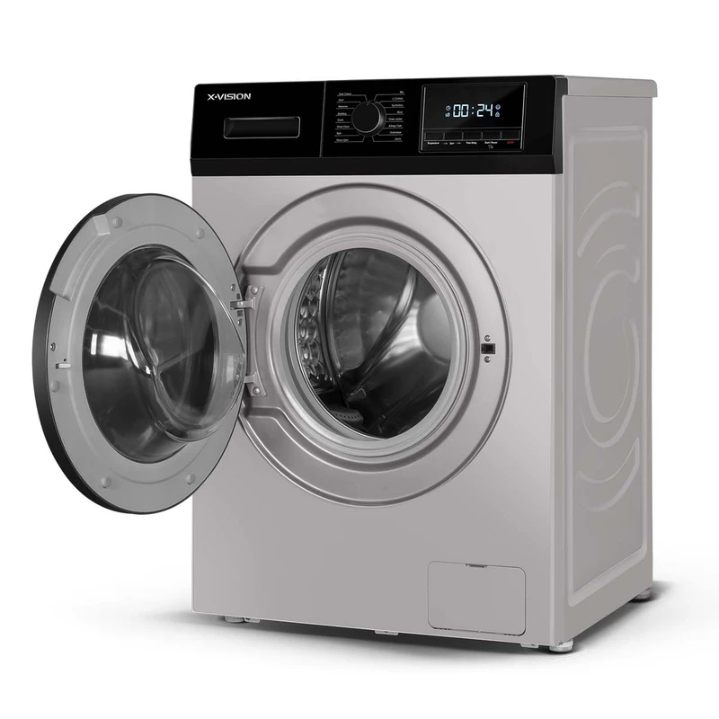 ماشین لباسشویی ایکس ویژن 7 کیلویی سیلور مدل TG72- BS