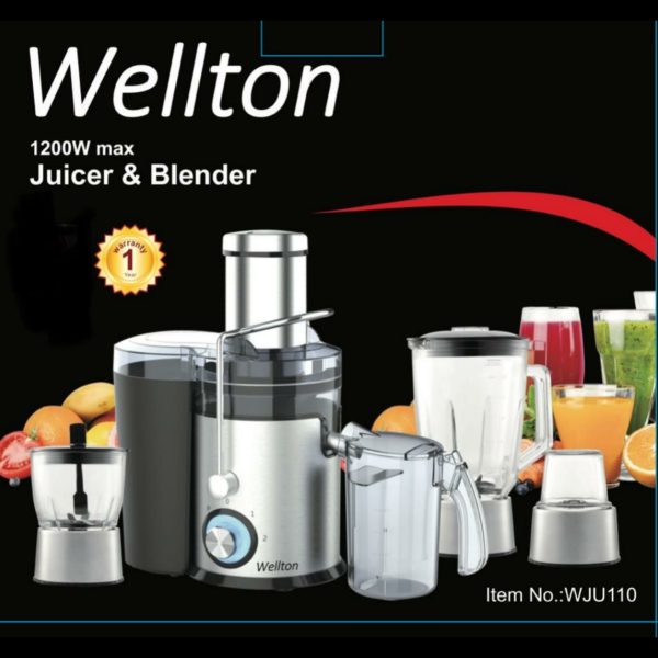 آبمیوه‌ گیری چهارکاره ولتون مدل WJU-110