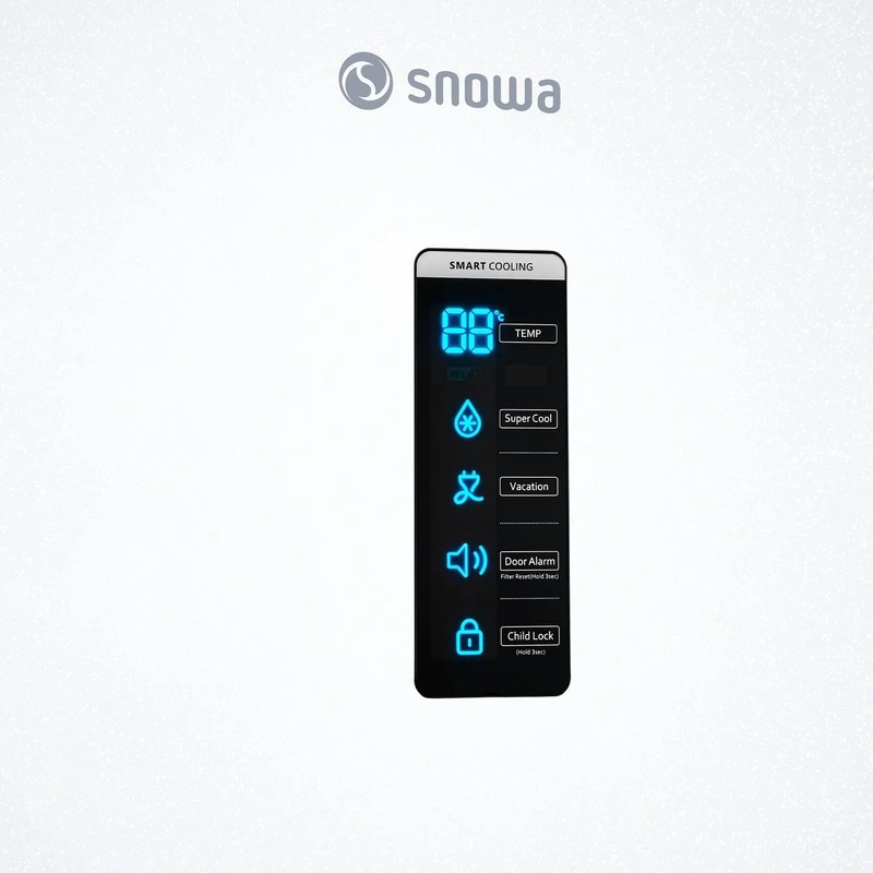 یخچال فریزر دوقلو 38 فوت اسنوا مدل SN6-SN5-1019