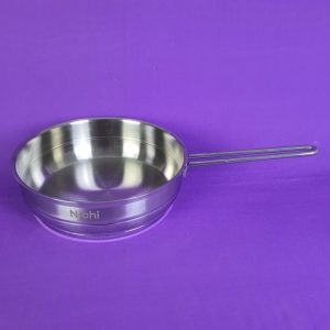 تابه استیل تک دسته سایز 18 نیچی