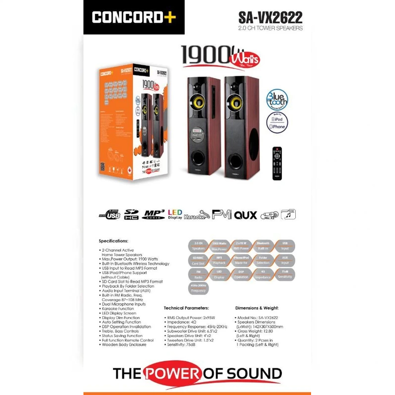 پخش کننده خانگی ساند استریم مدل SA-VX2622