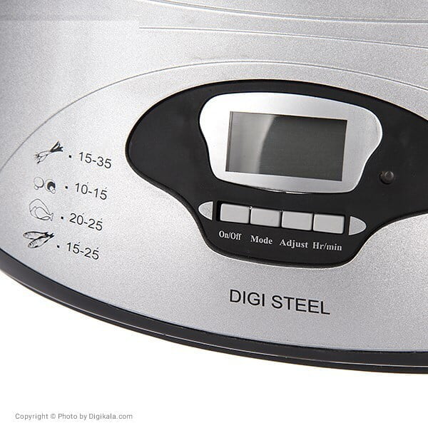 بخارپز پارس خزر مدل Digi Steel