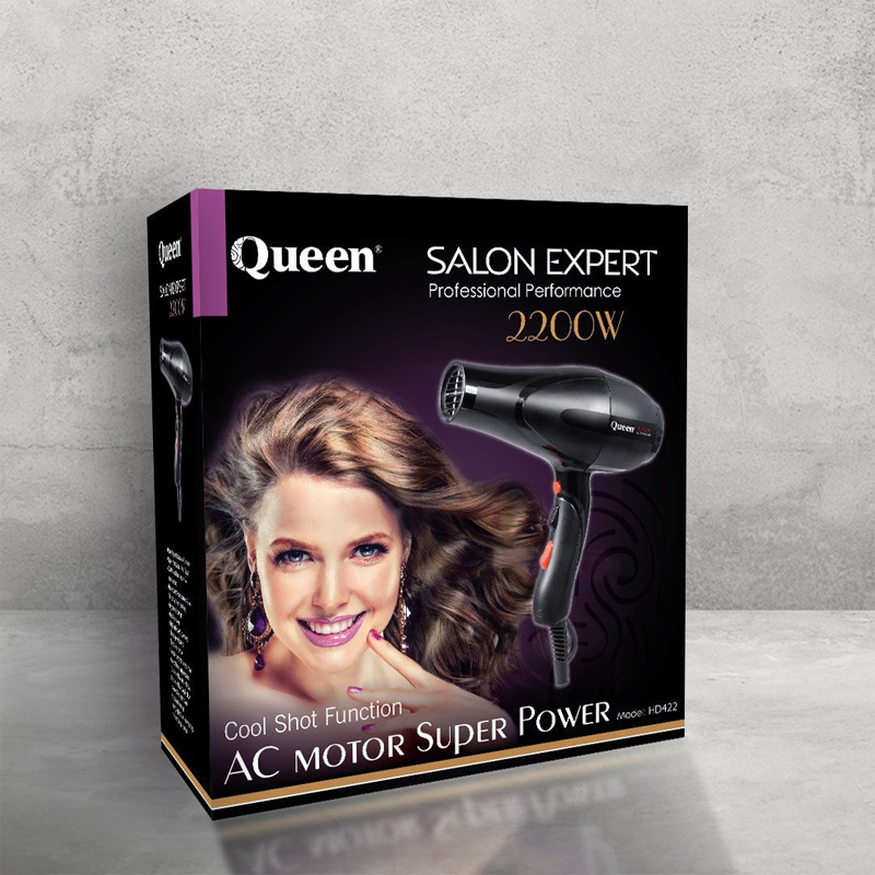 سشوار کویین مدل HD422