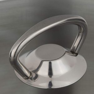 تاوه دودسته سایز 24 استیل دستی لوکس