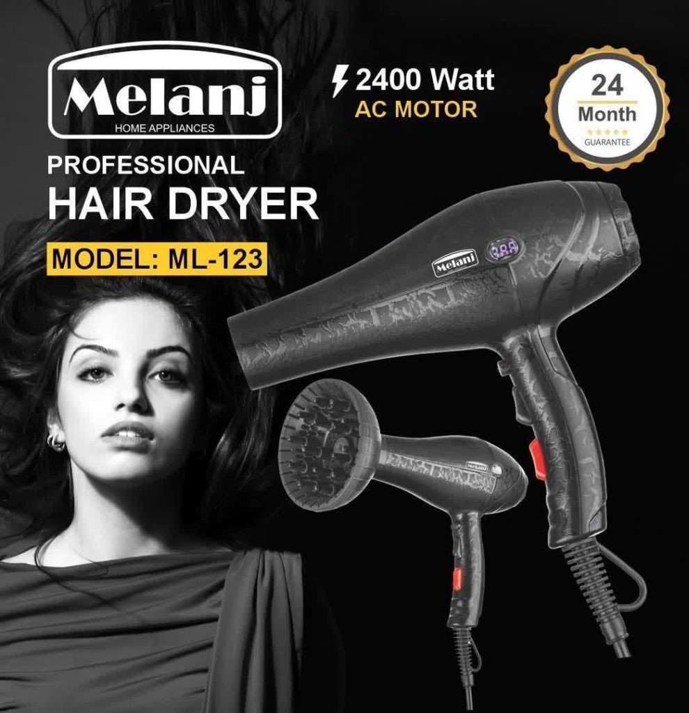 سشوار ملانژ مدل ML-123