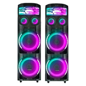 اسپیکر 2 تکه میکرولب مدل DJ V400 3D UFO Light