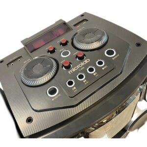 اسپیکر دوقلو میکرولب مدل DJ-T400 3D UFO Light