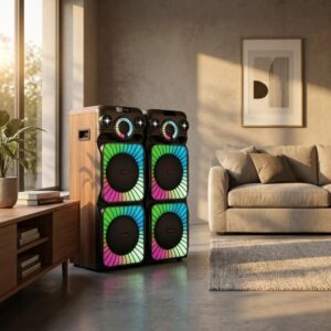 اسپیکر دوقلو میکرولب مدل DJ-X410